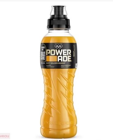 POWERADE GOLDEN MANGO PET 50CL