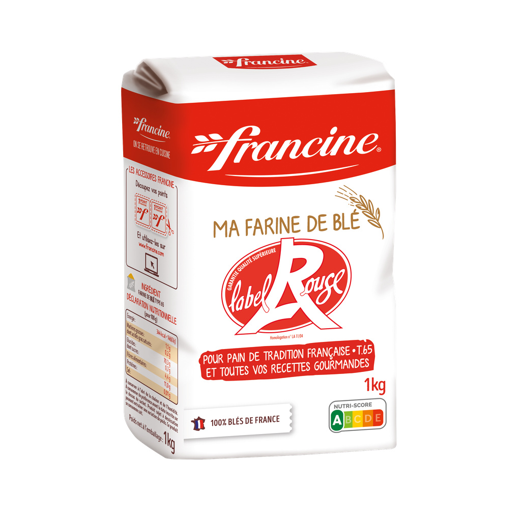 FARINE BLE LABEL ROUGE T65 1kg