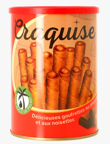 CRAQUISE CHOC/NOIS.400G