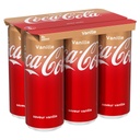 Coca-Cola Vanilla 33cl x6 Sleek Cans