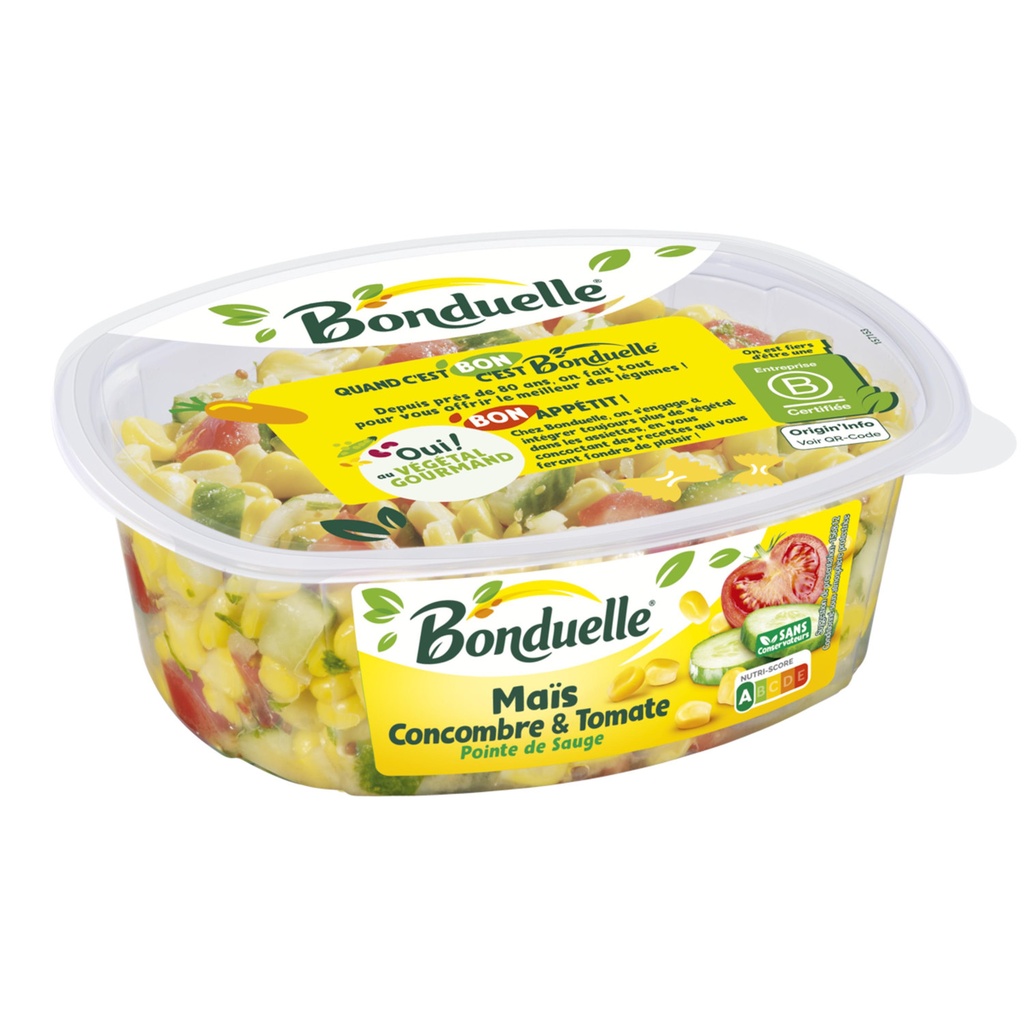 SALADE MAIS TOMATE & CONC.280G