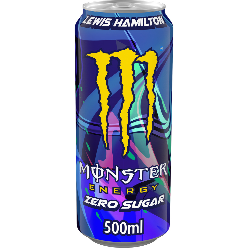 Monster Energy Boisson Énergisante Lewis Hamilton Zero Sugar 500ml
