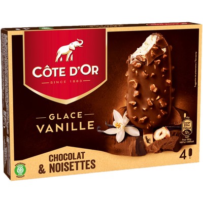 Côte d'Or Vanille/Lait noisette 260 g