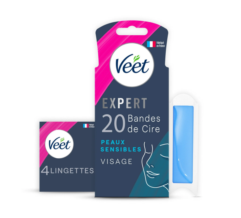 VEET BANDE CIRE VISAGEX20