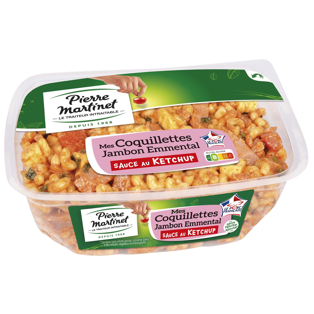 HAM AND EMMENTAL COQUILLETTES PASTA 400G