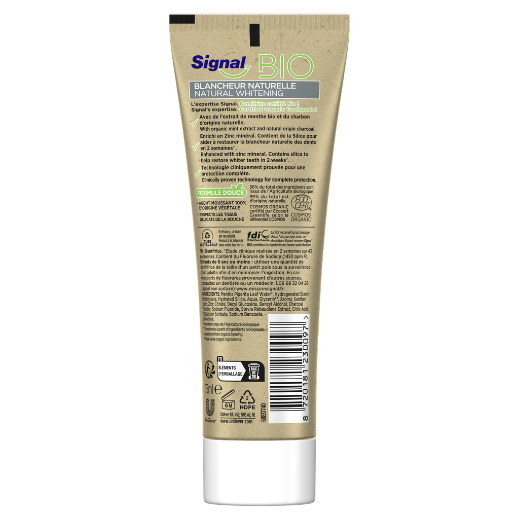 SIG BIO TP BLANCHEUR 75ML