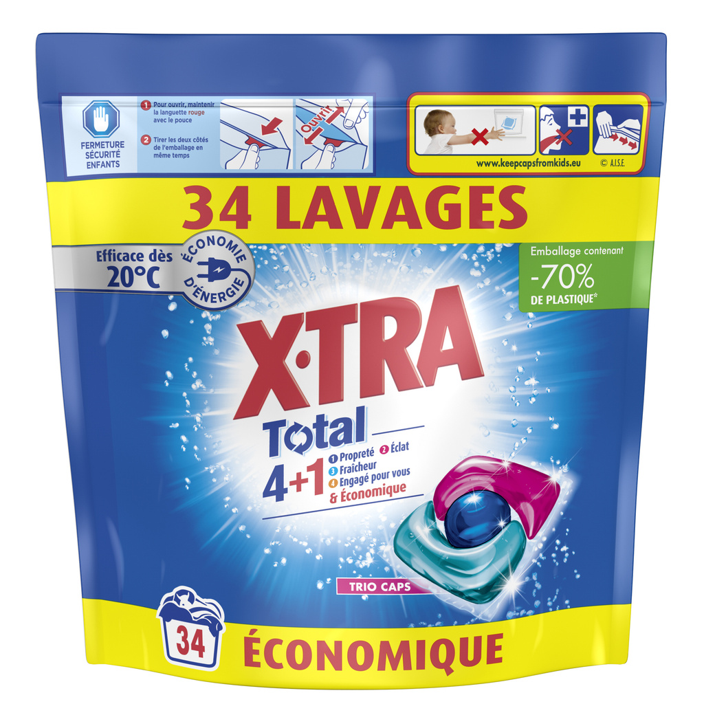 X-TRA TOTAL TRIO CAPS X34