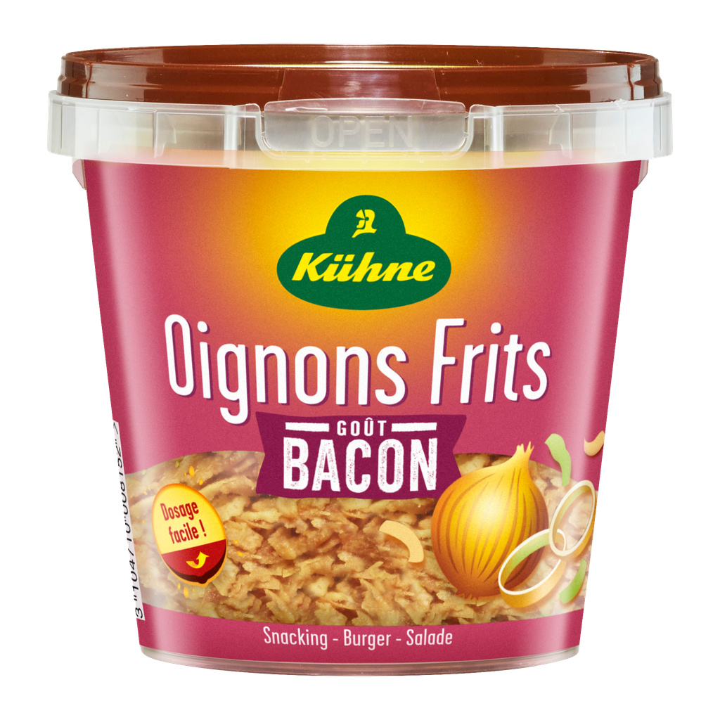 Oignons Frits goût bacon 100g