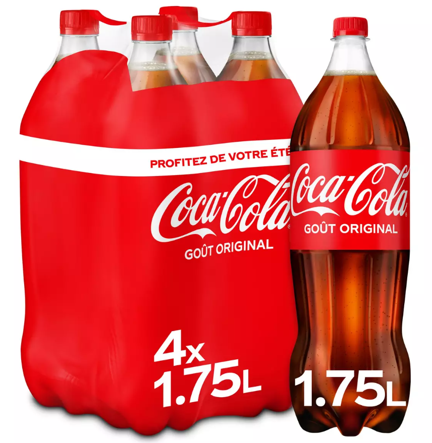 COCA COLA PET 4X 1.75L