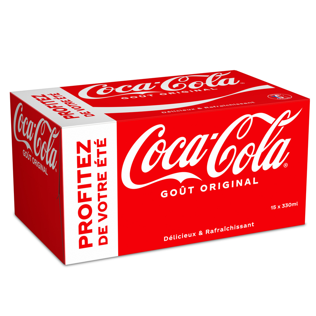 Coca-Cola boites 33CLX15 Profitez de votre été