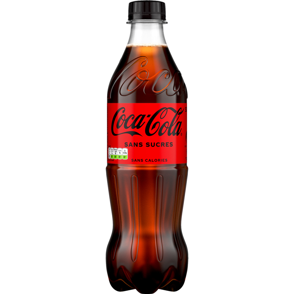 COCA-COLA SANS SUCRES PET 50CL