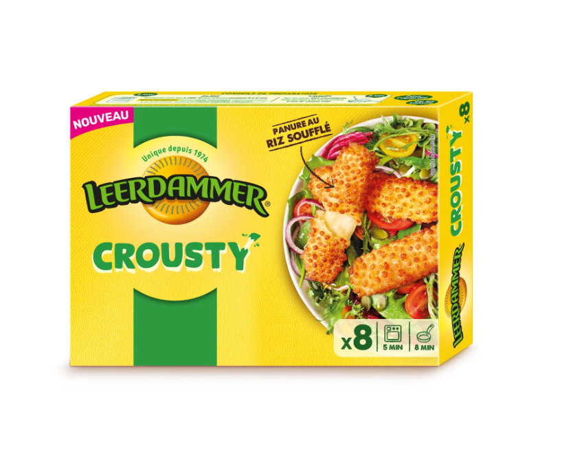 LEERDAMER CRISPY STICKS X8 144G