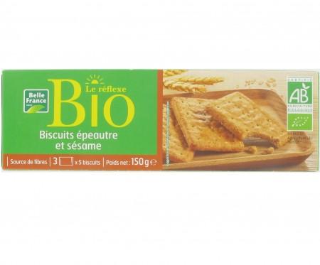 BISCUIT EPEAUTRE ET SESAME BIO BF ETUI 150 G