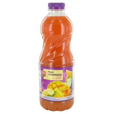 JUS MULTIVITAMINE ABC BF BOUTEILLE PET 1 L