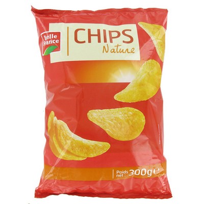Belle France Plain Chips 300g Bag