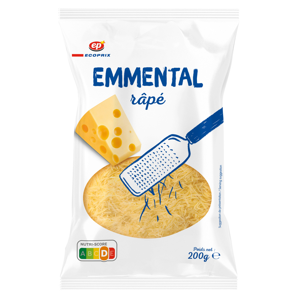EMMENTAL RAPE EP SACHET 200 G
