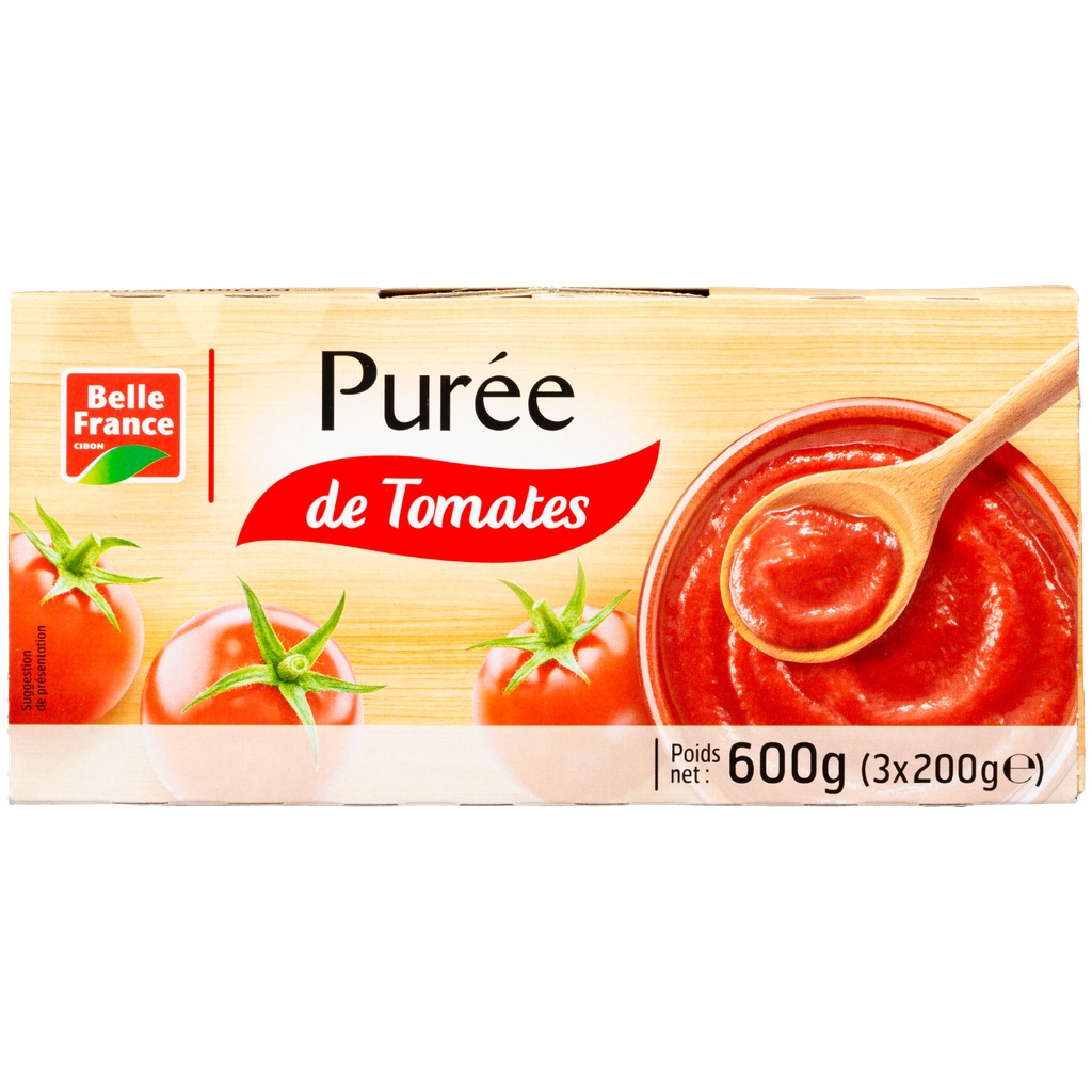 BF Purée de Tomates Briques 3x200g