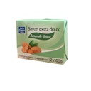 SAVON 2x100G AMANDE DOUCE 