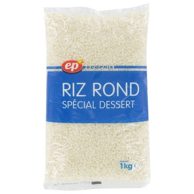Belle France Riz Rond Dessert Sachet 1kg