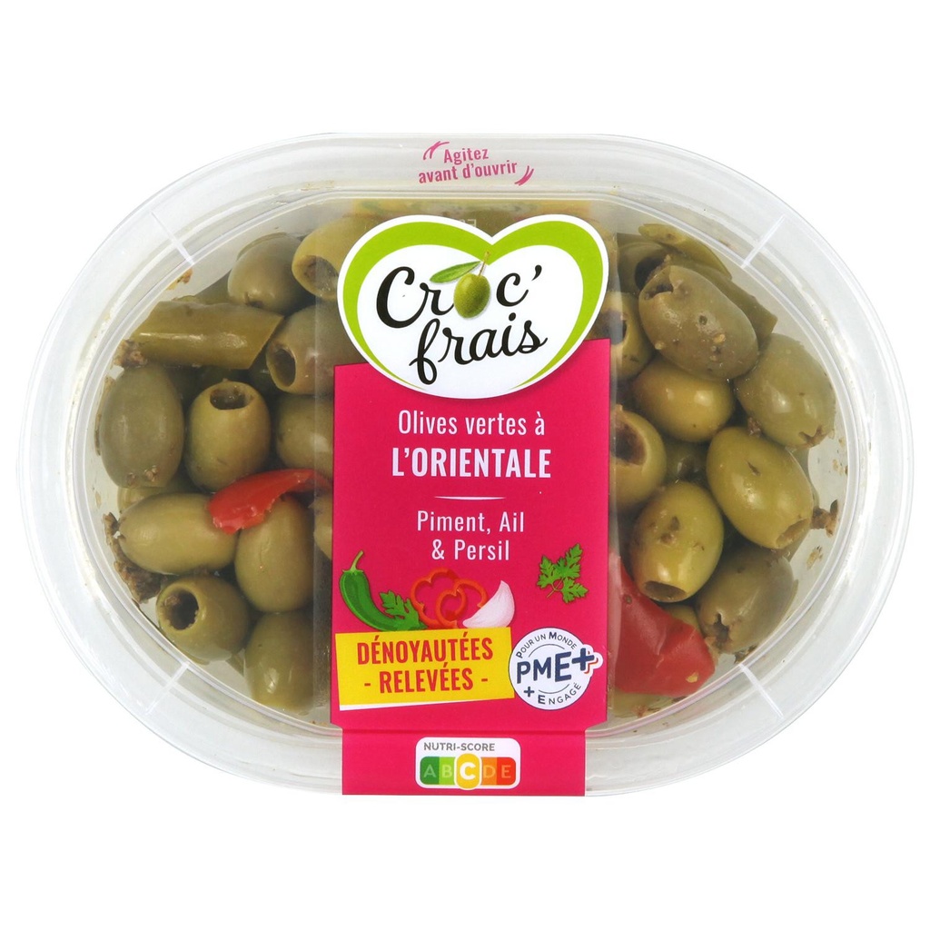 Olives Dénoyautées à l’Orientale 200g