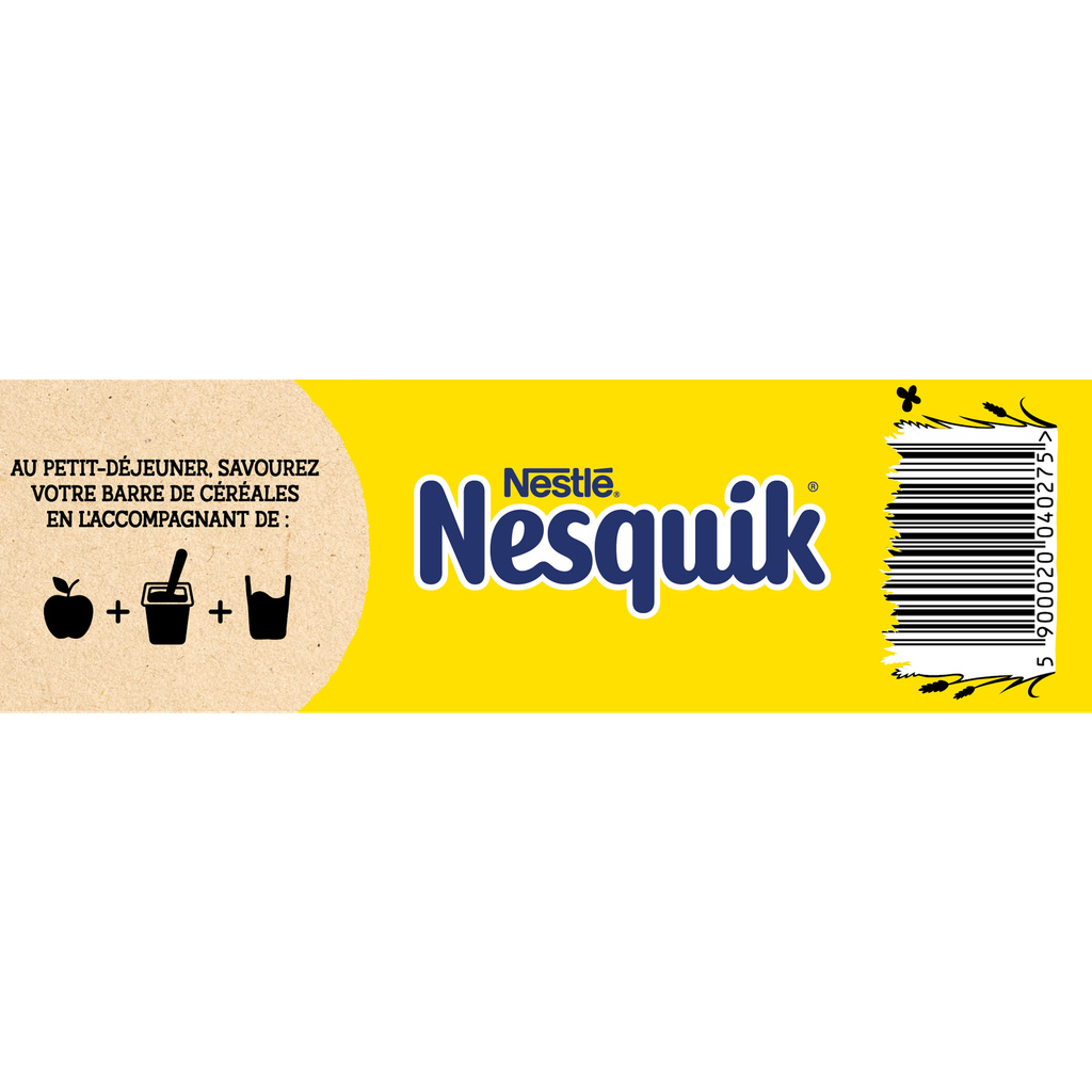 NESQUIK Barres Céréalières 8x25g
