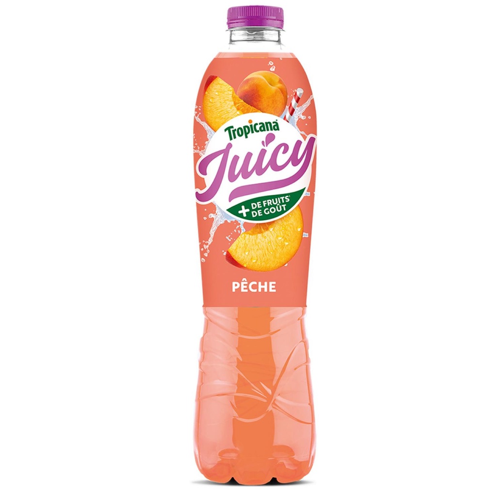 PET JUICY Pêche Tropicale 1.5L