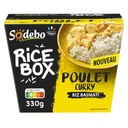 SODEBO RICEBOX 330G Poulet Curry