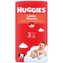 Couches Huggies Little Movers T3x56
