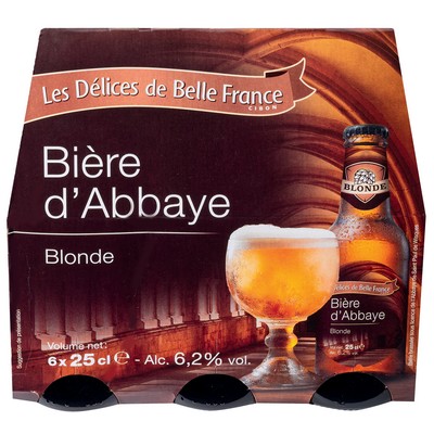 Abbey Beer 6.2% DBF Bottle 6 x 25 cl