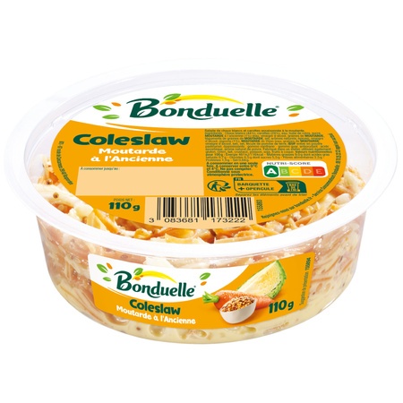 Salade de chou coleslaw à la moutarde 110g