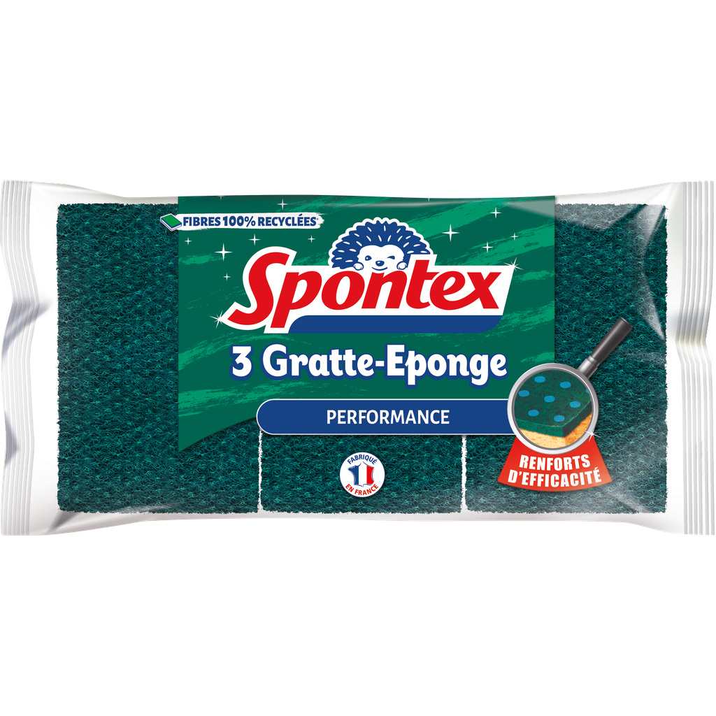 Éponges Grattantes Performance x3