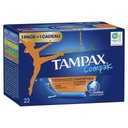 Tampax Compak Super Plus Tampons With Applicator X22