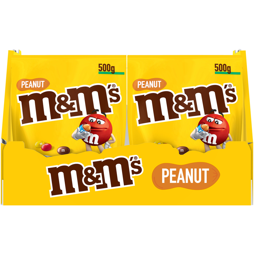 M&M's Cacahuètes enrobées de Chocolat - Sachet 500g