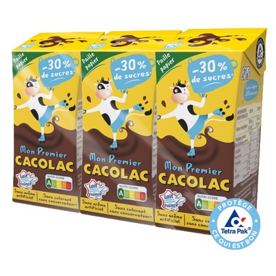 MY FIRST CACOLAC Pack of 3 Bricks 20 cl