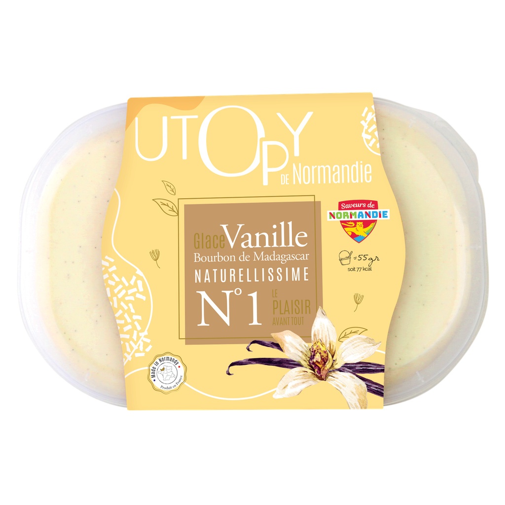 GLACE VANILLE BOURB. 450G