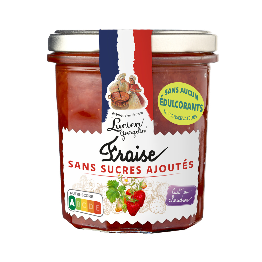 Préparation de Fraises Sans Sucres Ajoutés 320g - Lucien Georgelin