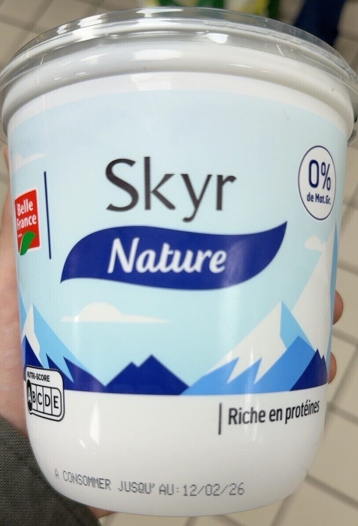 SKYR NATURE 850G 0%MG  BF