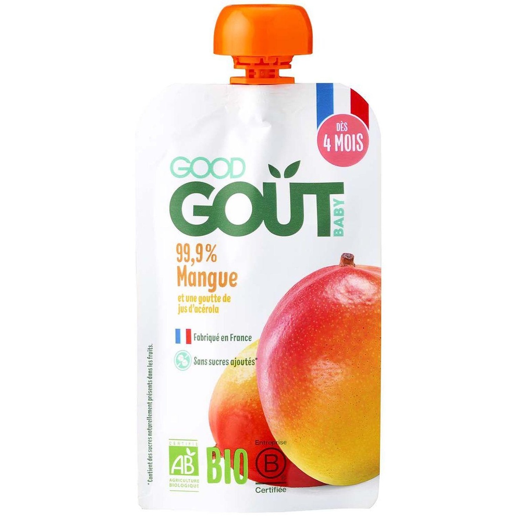 Organic Mango Compote 120g GOOD