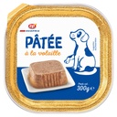 Pâtée à la Volaille pour Chiens Barquette 300g