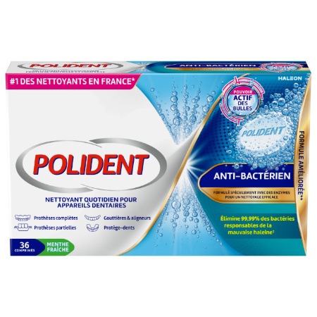 POLIDENT ANTI-BACTERIEX36