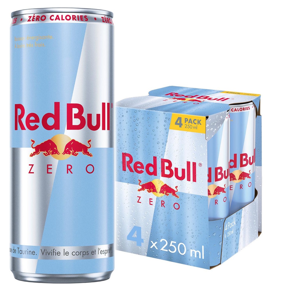 BTE 4X25 RED BULL ZERO