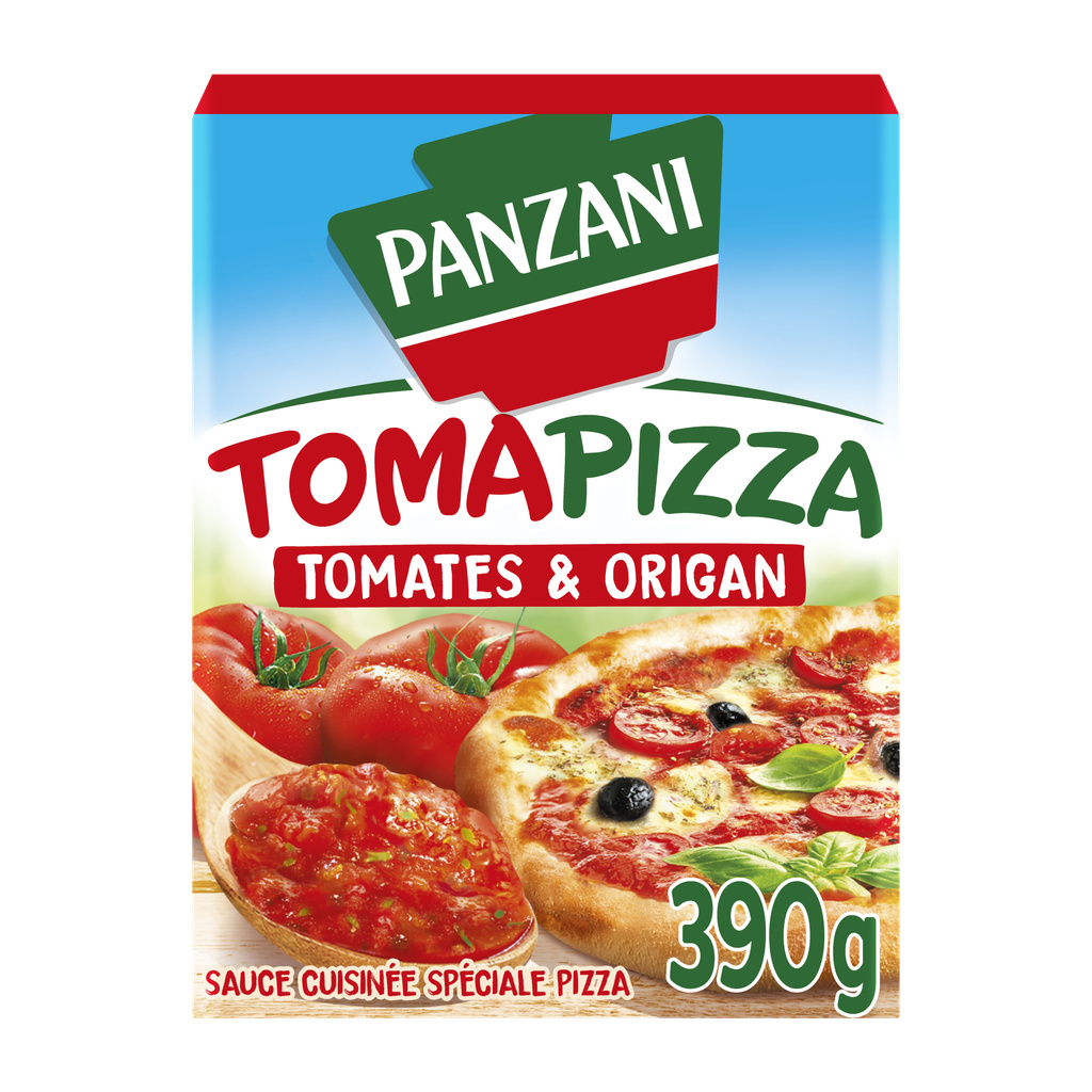 PANZANI TOMAPIZZA Sauce Tomatoes <(>&<)> Oregano 390G