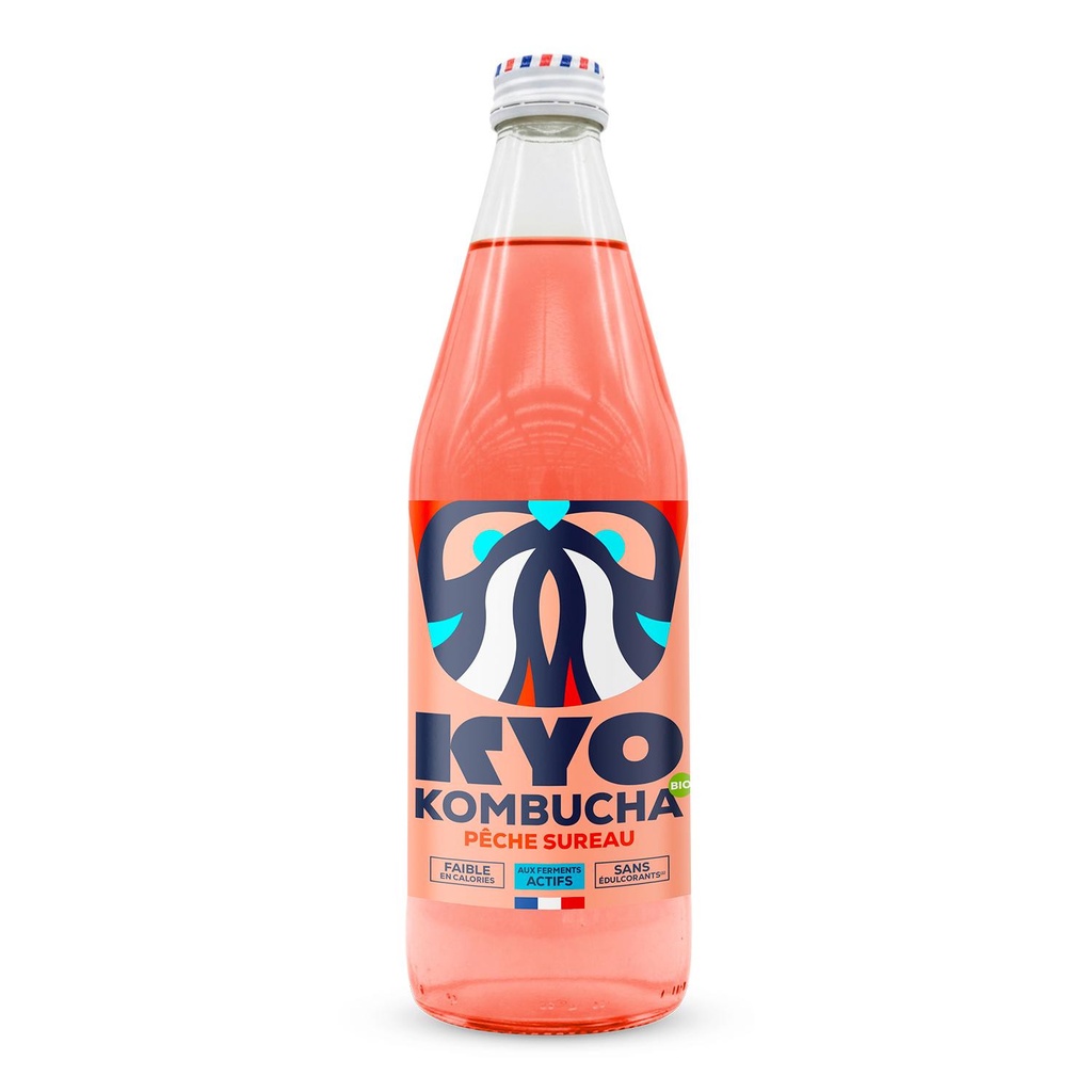 Kombucha Peach & Elderberry 75cl