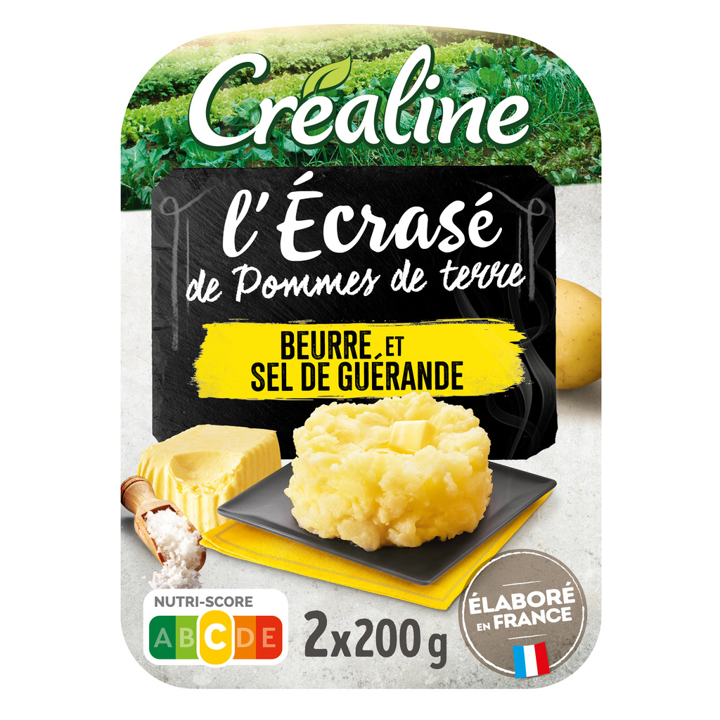 Mashed Potatoes with Butter & Guérande Sea Salt 2x200g