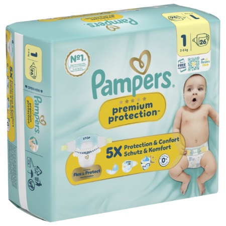 PAMP.NW BABY T1 2/5KG X26