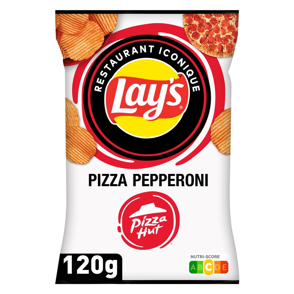 CHIPS PIZZA HUT 120G LAYS