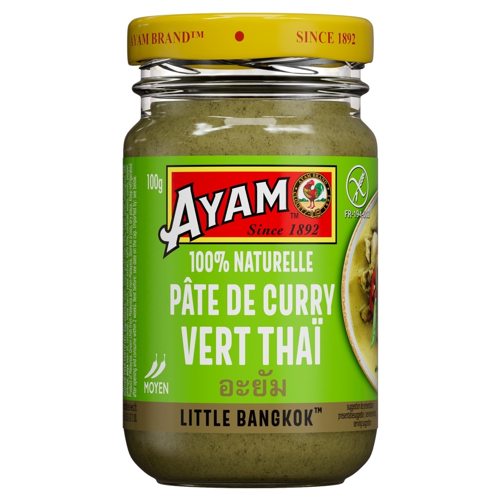 BX100G PAT.CURRY VERT AYA