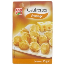 [011122] SMALL WAFERS CHEESE/NUT.  75BF