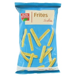 [011403] FRITE SOUFFLEE SALEE BF SACHET 80 G