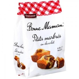 [005389] BONNE MAMAN - PETITS MARBRÉS AU CHOCOLAT X10 - 300G